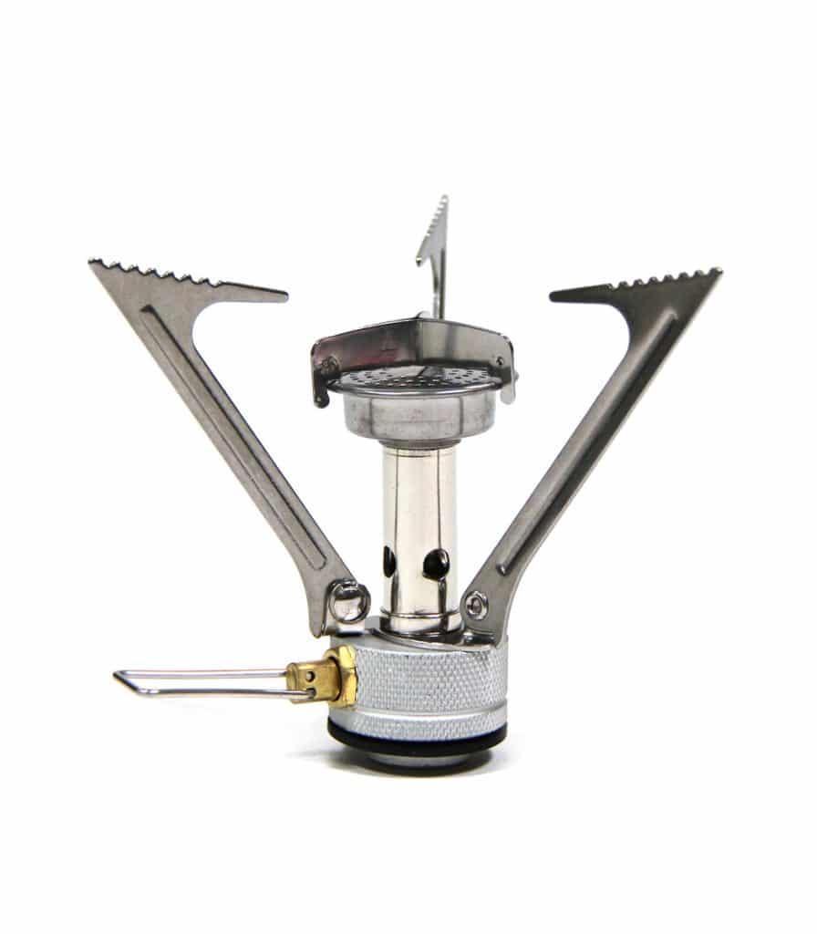 גזיה עוצמתית וקומפקטית מתחברת למיכל גז בהברגה.