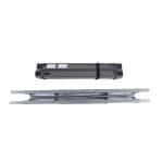 בעל פלטה העשויה מתריס אלומיניום נגלל המאפשר קיפול קליל