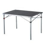 שולחן אלומיניום משפחתי מתקפל.