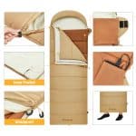 שק שינה ל-4 מעלות