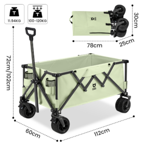 Black Taurus Folding Wagon