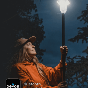 עמוד תאורה LightRanger 2000 פתוח לגובה מלא בשטח